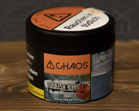 Chaos Tobacco - 200g (Turkish Bubbles Code Red)