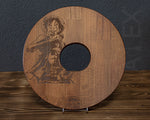 Rubin - Shisha Untersetzer aus Holz (One Piece)