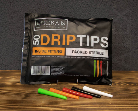 Hookain - Drip Tips (Hygienemundstücke 50er Pack)