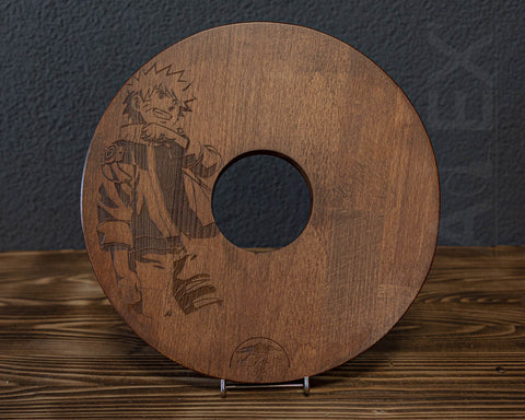 Rubin - Shisha Untersetzer aus Holz (Naruto)